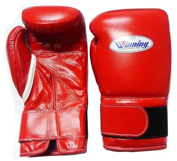 Winning Боксерские Перчатки На Липучке 16 oz Red