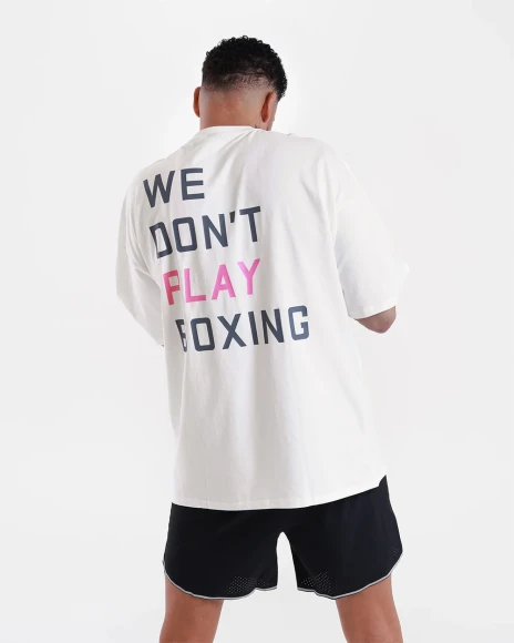 BOXRAW Футболка We Don't Play Boxing WH/PK