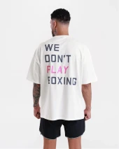 BOXRAW Футболка We Don't Play Boxing WH/PK